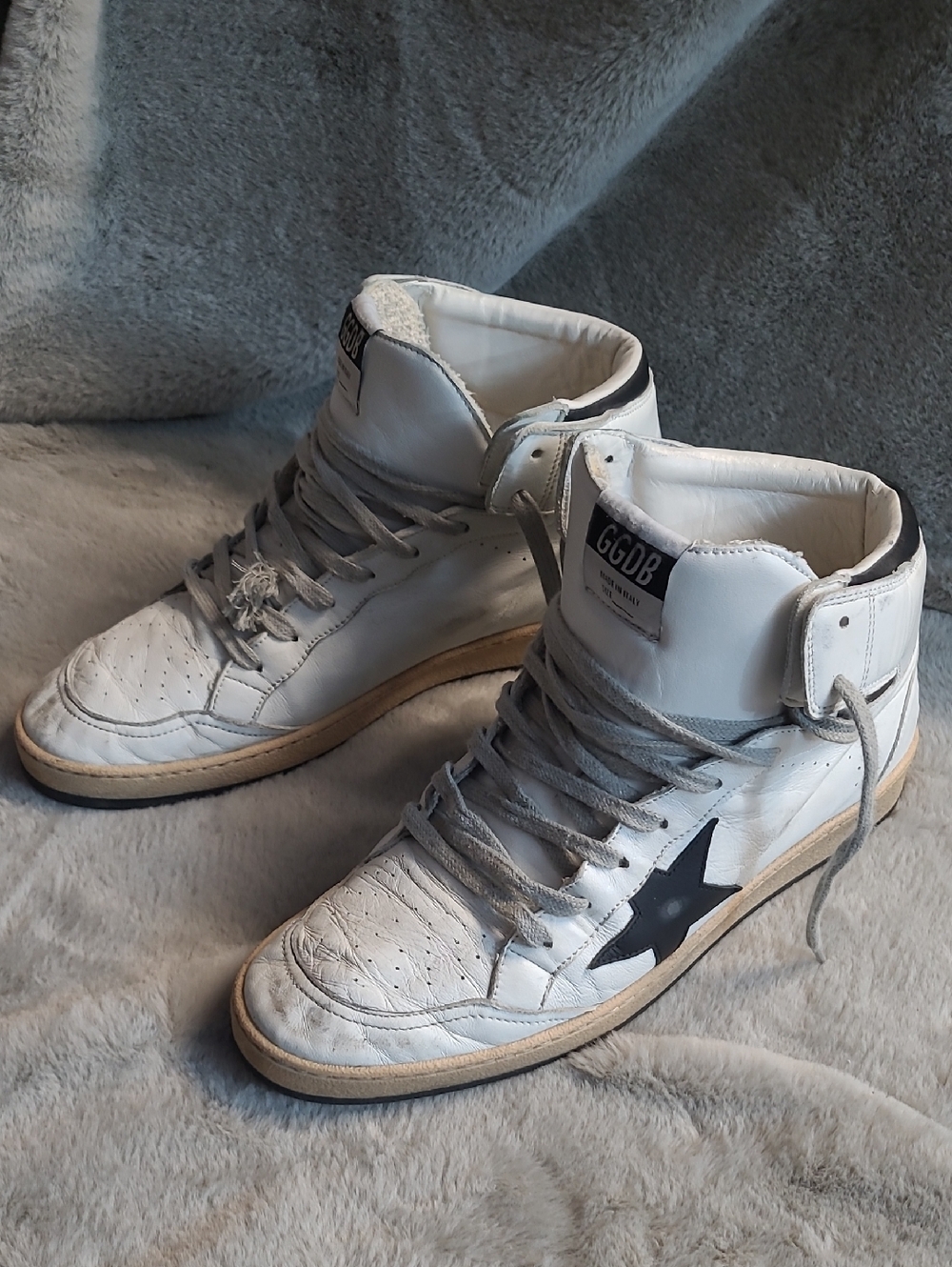 Golden Goose Sky Star High Top Sneakers Mens U.S. 10 / 43 - Picture 9 of 11